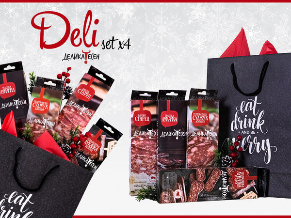 Подарък Deli set x4