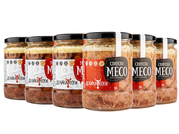 Микс телешко и свинско, 540g