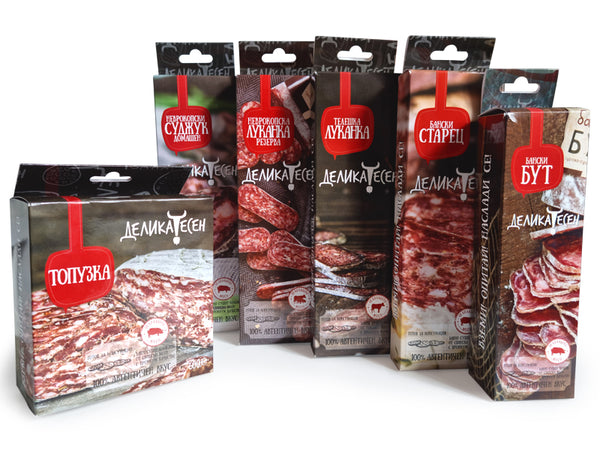 Промо сет Deluxe Деликатесен, 6 колбаса