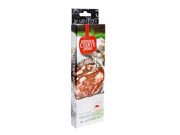 Домашен Неврокопски суджук Deluxe Деликатесен, 300g